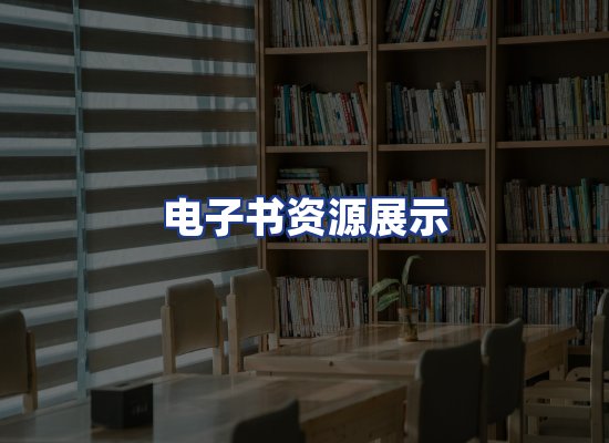 电子书资源展示